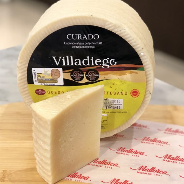 QUESO VILLADIEGO DE LECHE CRUDA